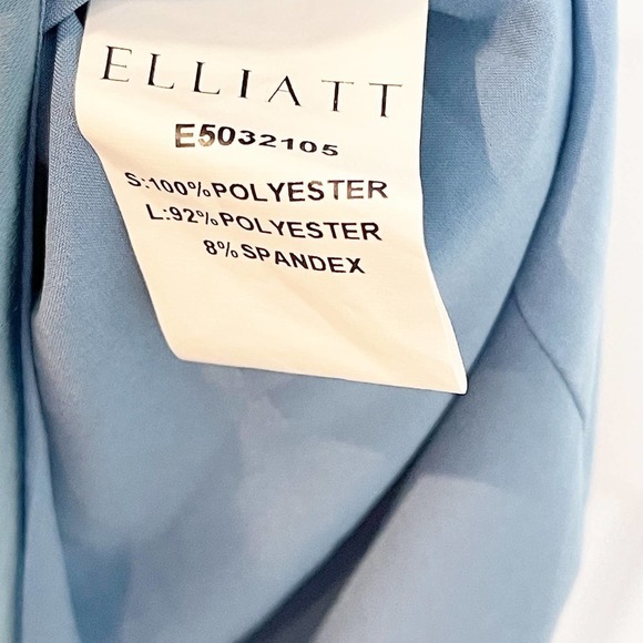 ELLIATT Women's Blue Cassini One Shoulder Dress Size XS NWT - Picture 11 of 11
